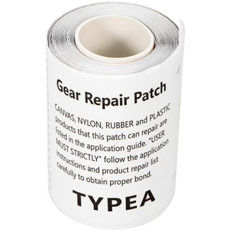 Piscine Patchs Réparation Tente Autocollant réparation Ruban, TPU Imperméable Réparation des Autocollants Tenacious Tape pour Auvents, Dériveurs et Matelas Gonflables (1/5)