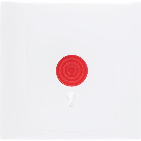 Bouton d'alarme panique filaire d'urgence, interrupteur de contrôle d'accès intelligent avec clé 250 V (1/5)