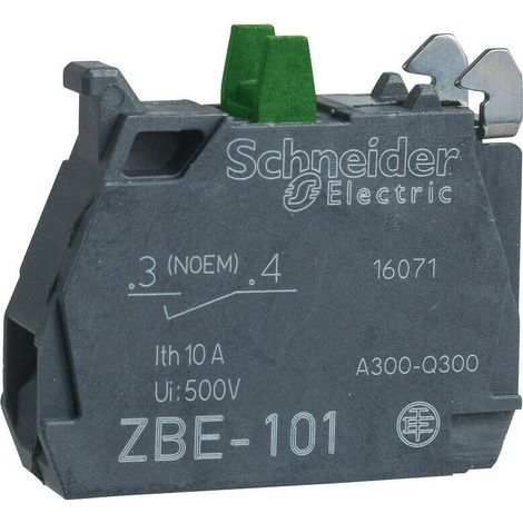 SCHNEIDER HILFSSCHALTERBLOCK 1S ZBE-101 ZBE101 - SCHNEIDER HILFSSCHALTERBLOCK 1S ZBE-101 ZBE101 (1/5)