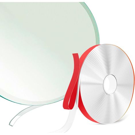 Lèvre d'étanchéité en silicone pour plaque de cheminée, plaque de fond en verre, plaque de four, plaque de sol, plaque de cheminée, autocollante en (5m) (1/5)