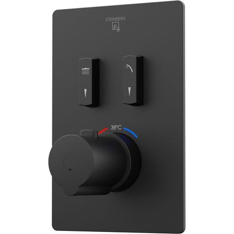 Steinberg Serie 390 Fertigmontageset, für Unterputzthermostat (1/5)