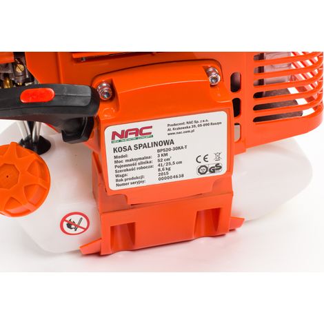 Desbrozadora nac bp520-30ka-t 3 HP sistema antivibración (1/5)