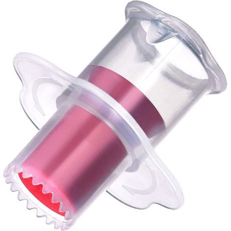 Evidoir à CupCake, longueur : 6 cm, plastique, blanc/rouge, 30132270 (1/5)