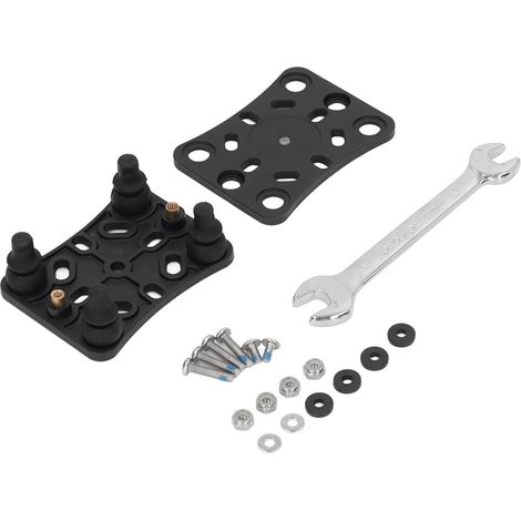 Support téléphone moto anti-chocs noir pour téléphone mobile - Support amortisseur universel ATV UTV (1/5)