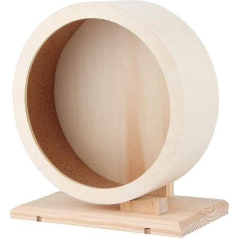 L Hamster Running Wheel Hamster Silent Exercice Wheel Hamster Silent Running Wheel Pet Hamster Jouet, Support en Bois (M (110 x 295 x 1,2 mm / 4,33 x 11,61 x 0,05 Pouce)) (1/4)