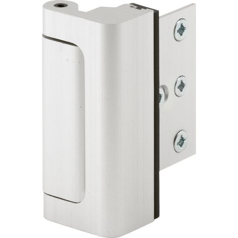 Serrure de renfort de porte Nickel satiné 7,62 cm (1/5)