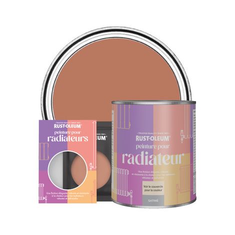 Peinture pour Radiateur, Finition Satinée - Sienne (1/3)