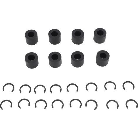 8pcs de rouleaux en caoutchouc de rechange pour Maker 3, empêche le glissement du tapis de guide, roue en caoutchouc de rechange avec 16 anneaux de fixation (1/5)