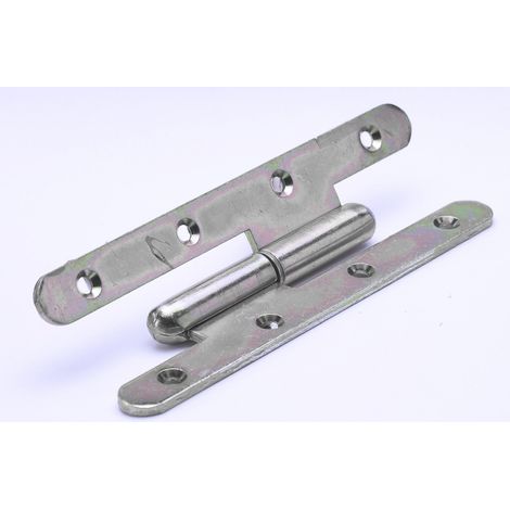 Bisagra de acero inoxidable para puerta HETTICH, L.140 x L.55 mm HETTICH