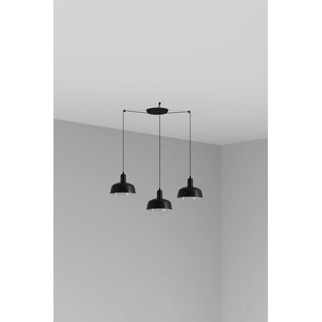 TATAWIN S metal 3L Colgante negra