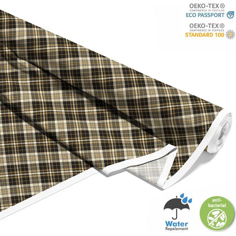 OUTDOOR DEKOSTOFFE OXFORD - Motiv kariert 50