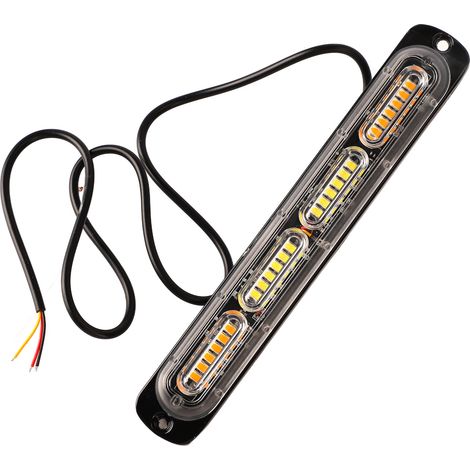 Feux latéraux LED étanches super lumineux, dissipation thermique efficace, 12-24V clignotants pour voiture camion moto (1/5)