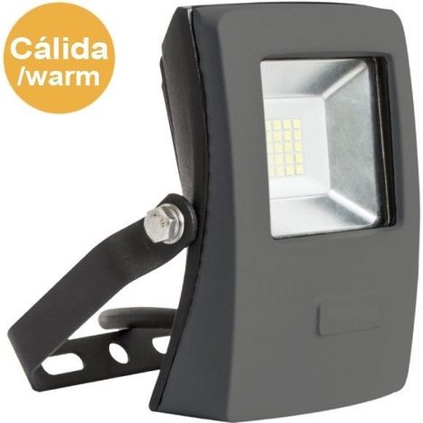 Proyector LED “Bars” de luz cálida (20W 3150K 1800lm) – Negro (1/6)