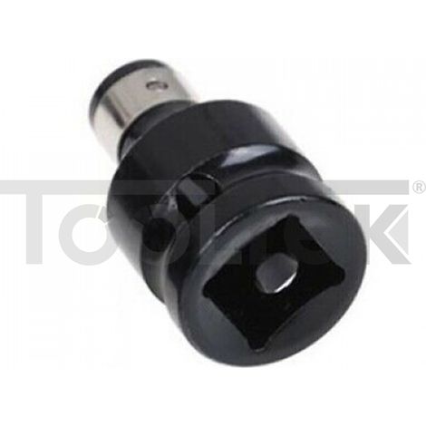 ADATTATORE ATTACCO DA 1/2" A ESAGONALE DA 1/4" PER INSERTI GIRAVITE