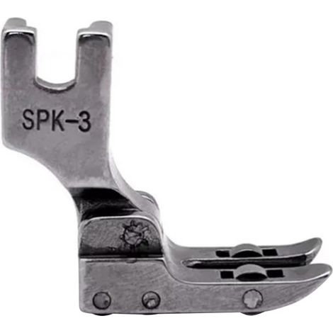 Pied presseur à 3 rouleaux SPK, en acier pur, facile à glisser, haute dureté, gain de main-d'œuvre, type selle haute, usage industriel.