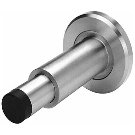 Butoir et butée de porte，Acier inoxydable 304 Réglable Extra-long arrêt de Porte en caoutchouc Protection Poignee Porte butoir de porte mural butée de porte murale
