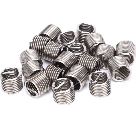 Lot de 20 inserts filetés mâles et femelles réducteurs pour écrous, outil de réparation, fixation en acier inoxydable M14x21,5D (1/5)