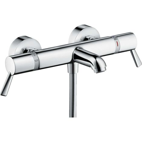 Hansgrohe Ecostat Comfort - Miscelatore termostatico Care per vasca da bagno, con comando allungato, cromato 13115000 (1/3)