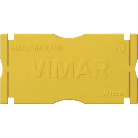 Separatore Per Scat.Inc.Rett.Giallo VIMAR V71550