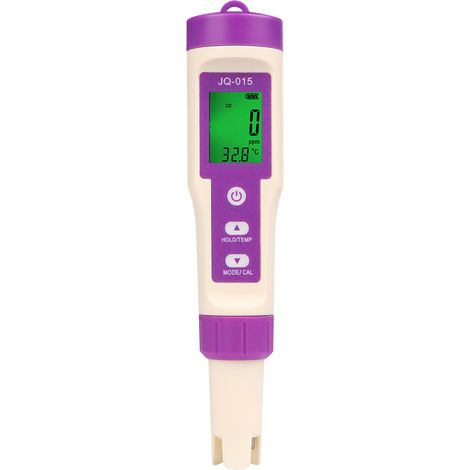 Testeur d'Eau 10-en-1 - pH, Salinité, TDS, Chlore, Multifonction - Alovez (1/2)