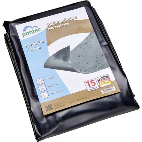 Lámina para estanque Pontec 90006 PVC 4x6m 0,5mm (1/2)