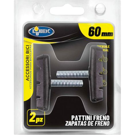 PATTINI FRENO X BICI C/PERNO "CANTILEVER" CF2 PZ