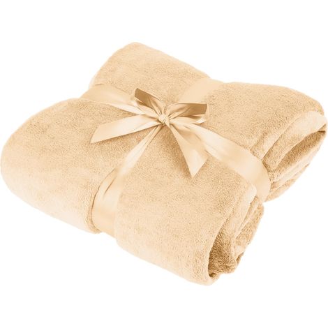 Coperta in pile Teesa, spessa e calda, 200x220 (1/4)