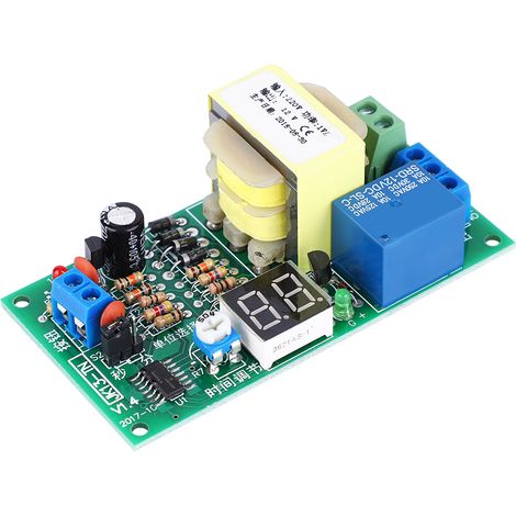 Module de relais temporisé haute précision JK13-TN, alimentation CC 220 V 50/60 Hz (1/5)