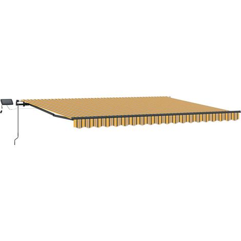 Maison Exclusive - Tenda Retrattile Multicolore 400 ×300 cm Tessuto