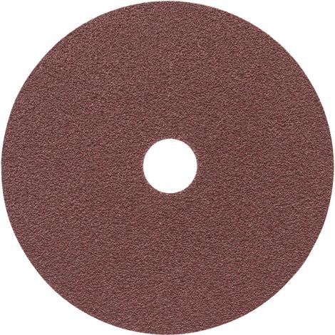 Bosch 50x disco abrasivo in fibra Expert for Metal corindone 100 mm 16 mm 80 - 2608606919 (1/2)