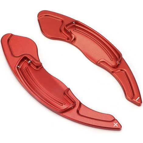 2 Plaquettes de Palettes de Changement de Vitesse Volant Rouge Aluminium pour Spirior 2015-2019, Kit de Commande Rapide (1/5)