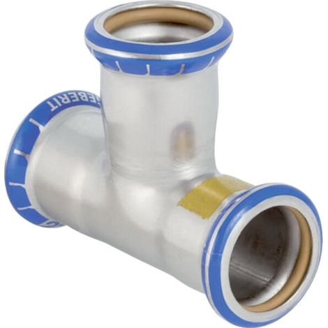 Geberit Mapress acier inoxydable té égal (gaz), DN 100, 34287 (1/4)