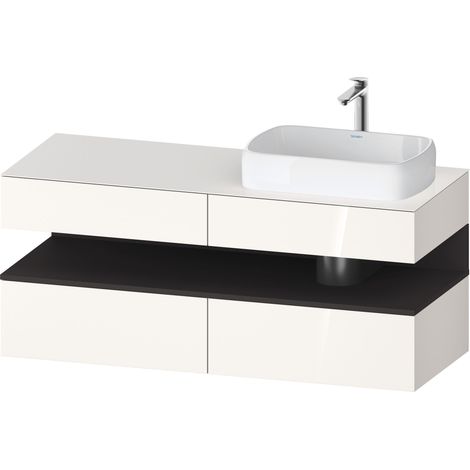 Duravit Collection One Meuble sous-vasque sur console, 2 tiroirs,