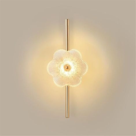Applique murale LED de luxe moderne - Lampe d'art élégante pour salon, chambre, villa, hôtel, escalier, allée - Élégant éclairage de chevet