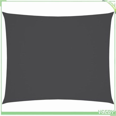 Voile de parasol - FAFEICY - 135100 - Tissu Oxford enduit PU - 3x4 m rectangulaire - Protection UV & déperlant (1/5)