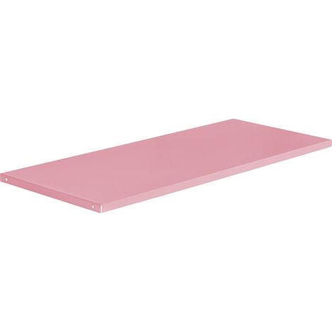 Étagère en métal pour armoire JAN I BEATA, 898 x 360 x 20 mm, Fresh Style: rose poudré