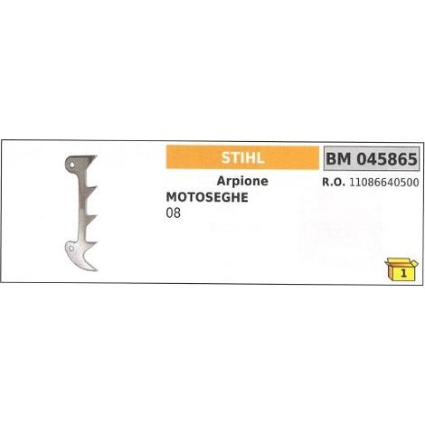 Arpón STIHL para motosierra 08 045865