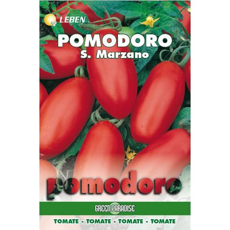 Semillas de tomate San Marzano Leben