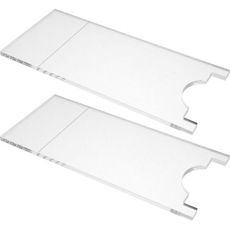 Lot de 2 butées canapé en acrylique transparent (1/5)