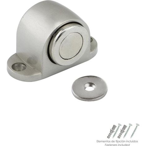 Tope Puerta Retenedor Magnetico Extrafuerte Acero Inoxidable. (1/5)