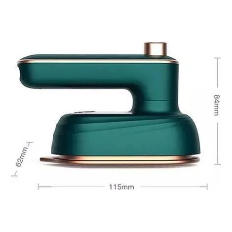 Fer a repasser,Mini fer à vapeur Portable pour la maison,Machine de voyage à chaleur rapide,presse à chaleur p- green[A1429] (1/3)
