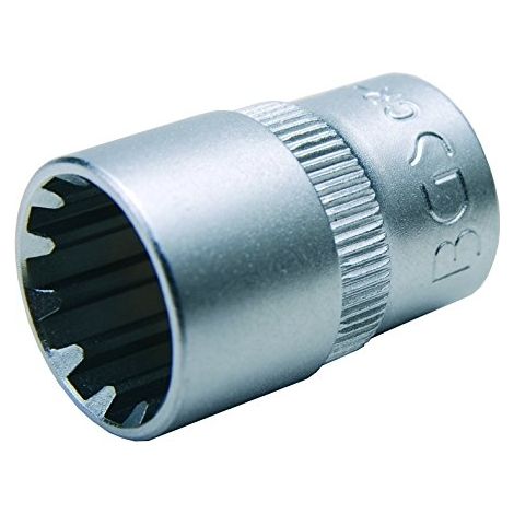 Steckschlüssel bgs technic Gear Lock chrom 14 mm Stahl