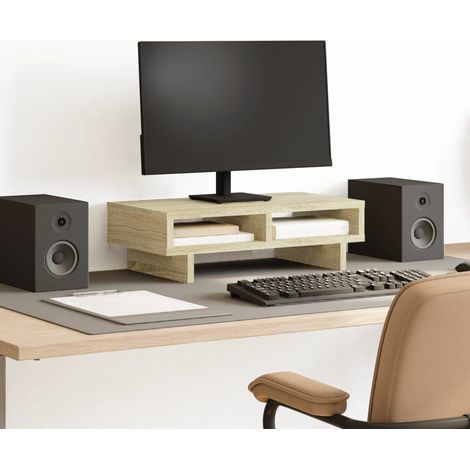 Monitorständer Sonoma-Eiche 50x27x15 cm Holzwerkstoff