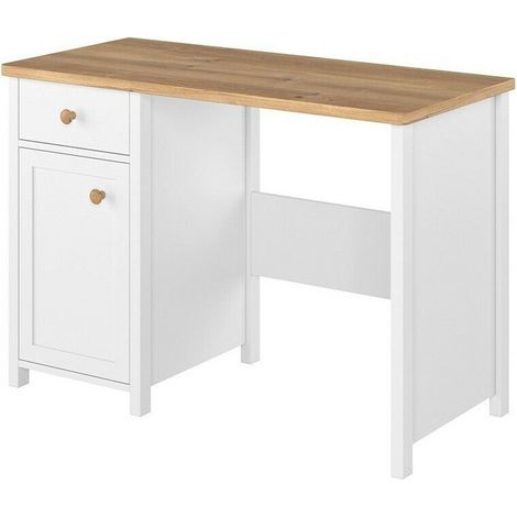 Bureau Romelbo 102 , Avec des portes, Avec tiroirs, Le nombre de portes: 1, Nombre de tiroirs: 1, 77x110x52cm
