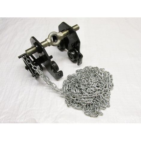 5 Ton X 6 Metre Screw Type Gear Trolley - Travel Girder Adjuster