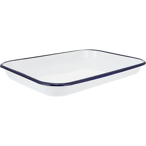 Plateau pour Organiser Fioles en Émail Blanc Stérilisé pour Laboratoire Carré Capacité, Facile à Nettoyer en (1/5)