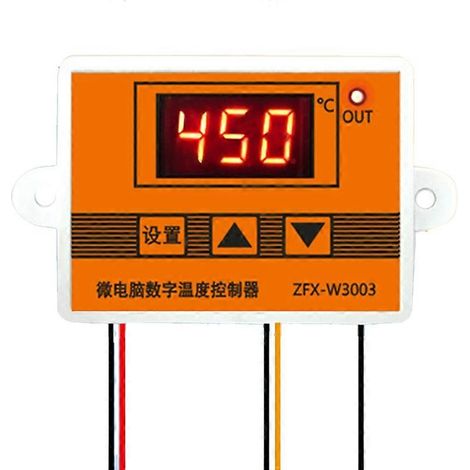 ZFX-W3003 Temperaturregler-Thermostat, 220 V Wechselstrom (1/5)