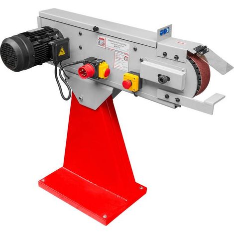 HOLZMANN Ponceuse à bande métal 2 000 x 75 mm - 3 000/4 500 W - 400 V - triphasé (1/3)