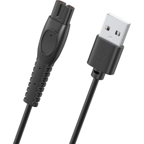 Cable cargador usb 5v para afeitadoras philips