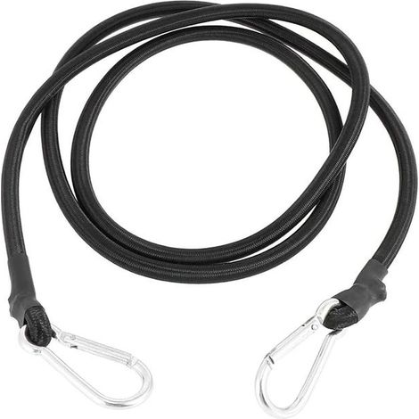 Cuerdas elásticas de 2 m de largo con ganchos, cuerdas elásticas extrafuertes con ganchos, cuerdas elásticas expansibles para lonas, bicicletas, coches y cierres de lona (1/4)